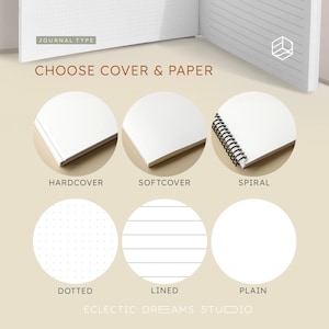 Modern Beige Notebook With Custom Name Student Planner Spiral Notebook ...