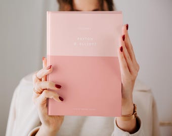 Minimalist Peach Pink Undated Daily Planner Notebook for Goal Setting Daily Layout Organizer Elegant Work Planner Student To Do Desk Pad
