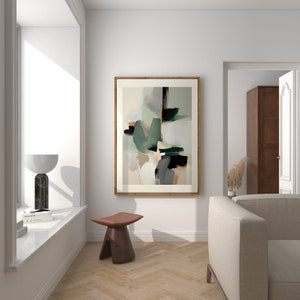 Wall Art Japandi Abstract Art Print