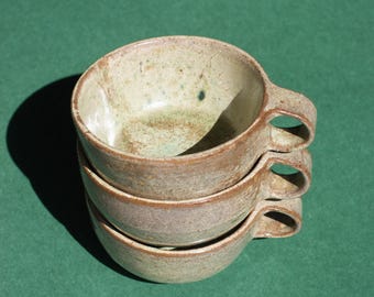 Handmade Ceramic Espresso Cup, Minimalist Glaze, Coffee Ritual