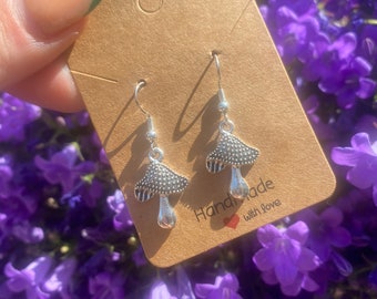 Mushroom earrings