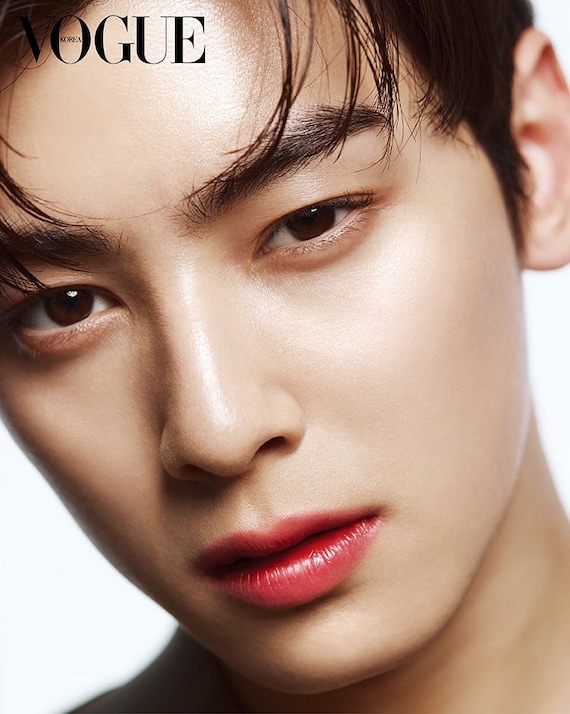 Cha Eun Woo on the Cover of Vogue Korea - Etsy Hong Kong