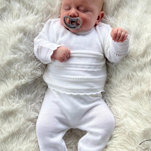 Knit Baby Outfit Etsy UK