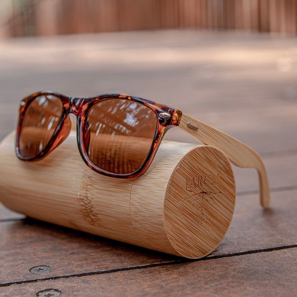 Personalized Wooden Sunglasses, Custom Engraved Unisex Sunglasses, Sunglasses in Wooden Gift Box, Customized Sunglasses, Fashion Sunglasses