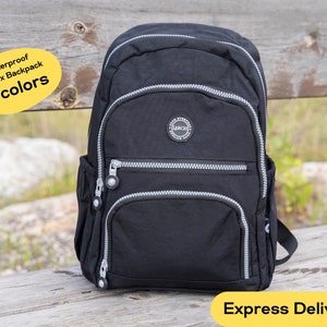 Sac à dos femme, sac à dos en nylon, sac à dos de travail pour femme, sac à dos sac à main femme, sac à dos fait main, cadeau sac pour ordinateur portable, sac à dos de ville, cadeau sac femme