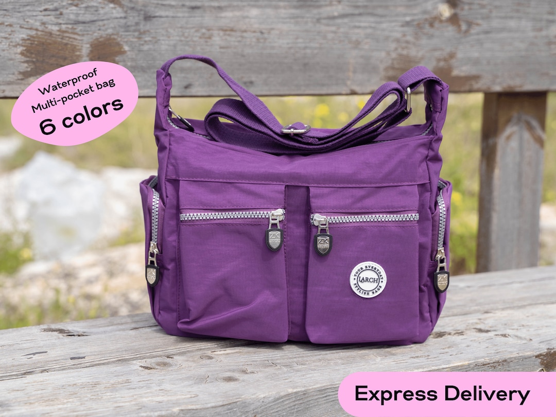 Large Crossbody Bag, Messenger Bag, Everyday Bag, Shopping Bag, Summer