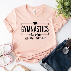 Camiseta de mamá gimnasta