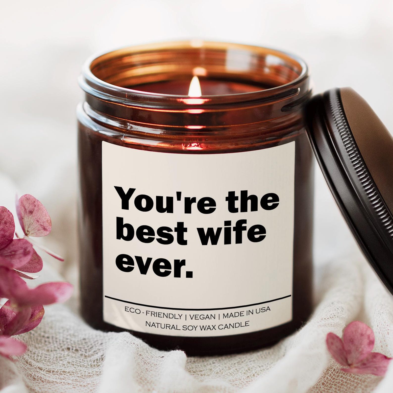 You're the Best Wife Ever Candle, Soy Wax Candle Etsy
