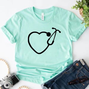 Stethoscope Heart Shirt