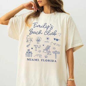 Custom Beach Bachelorette Shirts Beach Bride Shirt Coastal Bach Party Tshirt Summer Vacation Tee Matching Bach Club Shirts Tropical Getaway