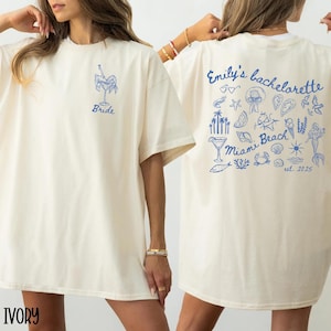 Benutzerdefinierte Meerjungfrau Bachelorette Shirt Strand Junggesellinnenabschied Shirt Küsten Bachelorette T-Shirt Meerjungfrau Bach Shirt Tropisches Bach Party Last Splash