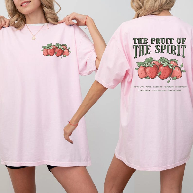 The Fruit of the Spirit Christian Shirt Bible Verse Tshirt Boho ...