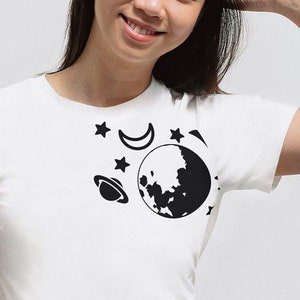 celestial giftful shirte-for him birthdaygirl shirte nature shirte arte celestial motheritis shirt celesti gifted T-shirt adulte unisexe