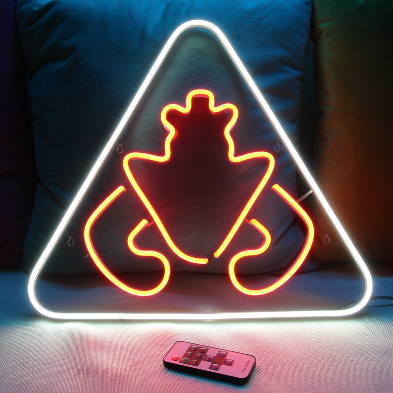 FNAF Security Breach Game Room LED Neon Sign Light Gaming - Etsy