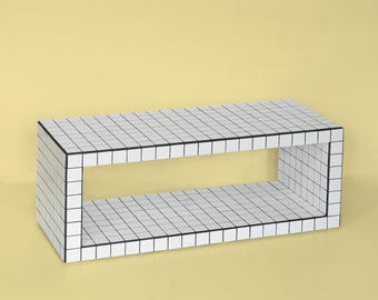 Umbra Magazine Holder, Sleek Minimalist Modernist Aluminum