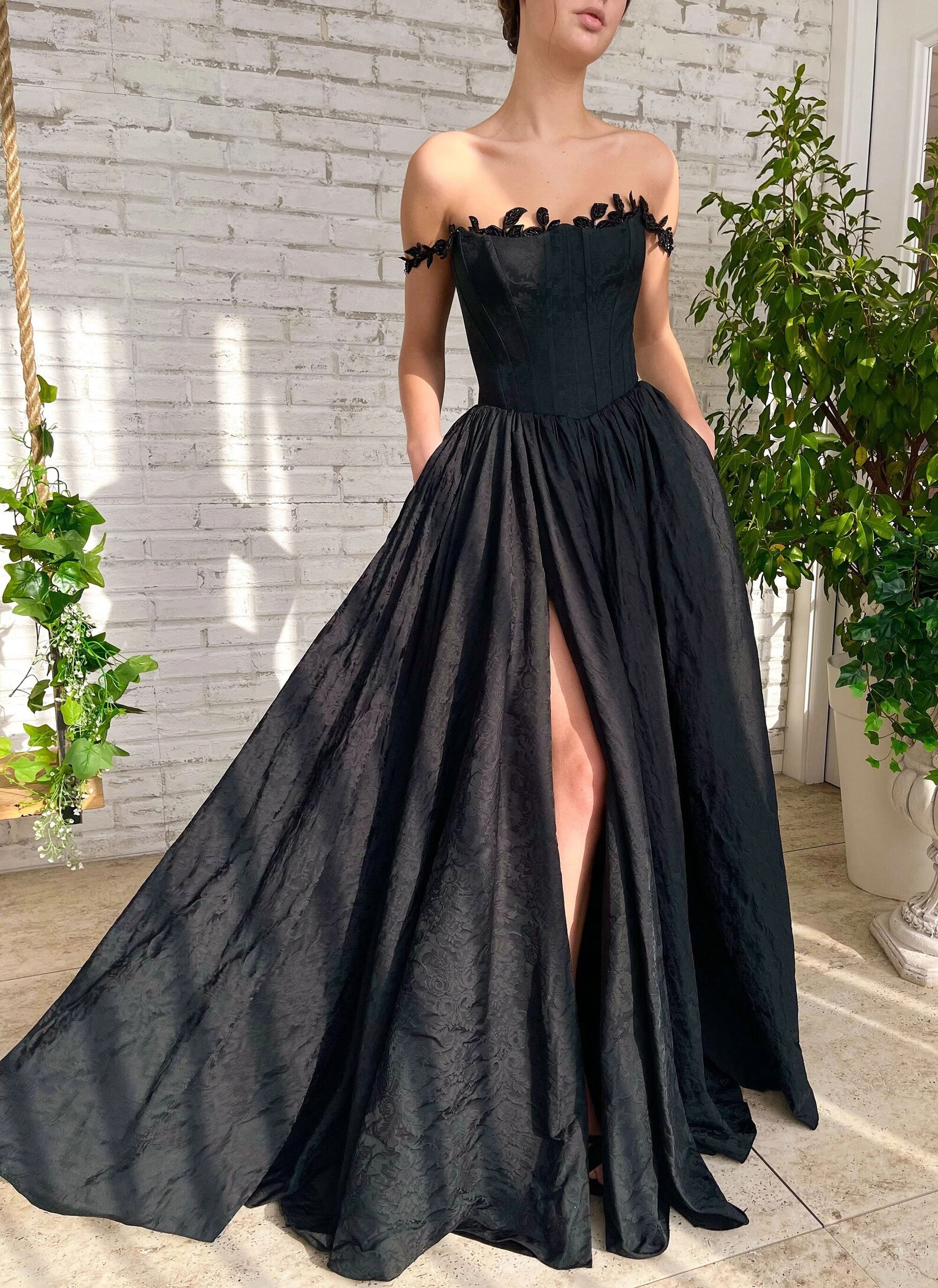 adorable homecoming dresses A-line V Neck Mini Tulle Dress with Beading Sequins PD499 RCT-Nicole-202517 Missguided Women's Black Dress Size >>:M(12)