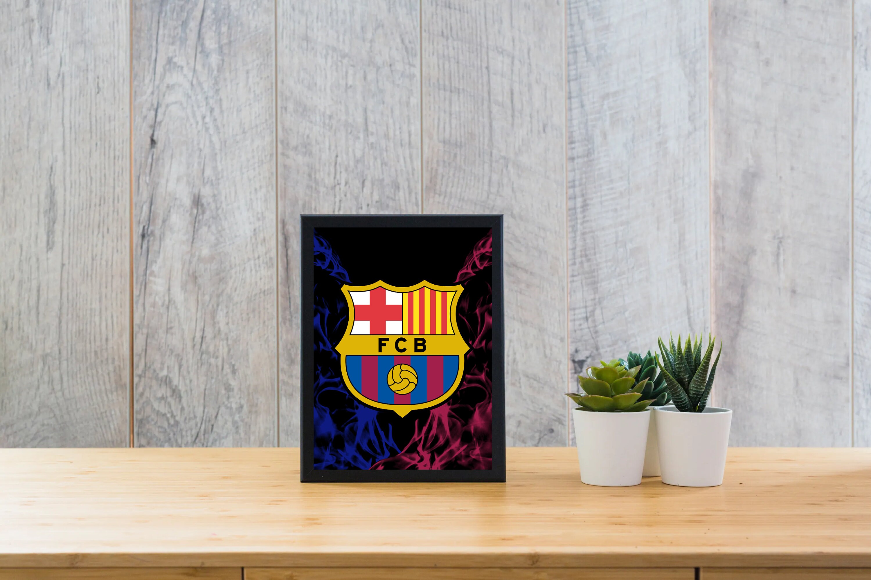 FC Barcelona PNG Decoration FC Barcelona Gifts Barcelona Etsy