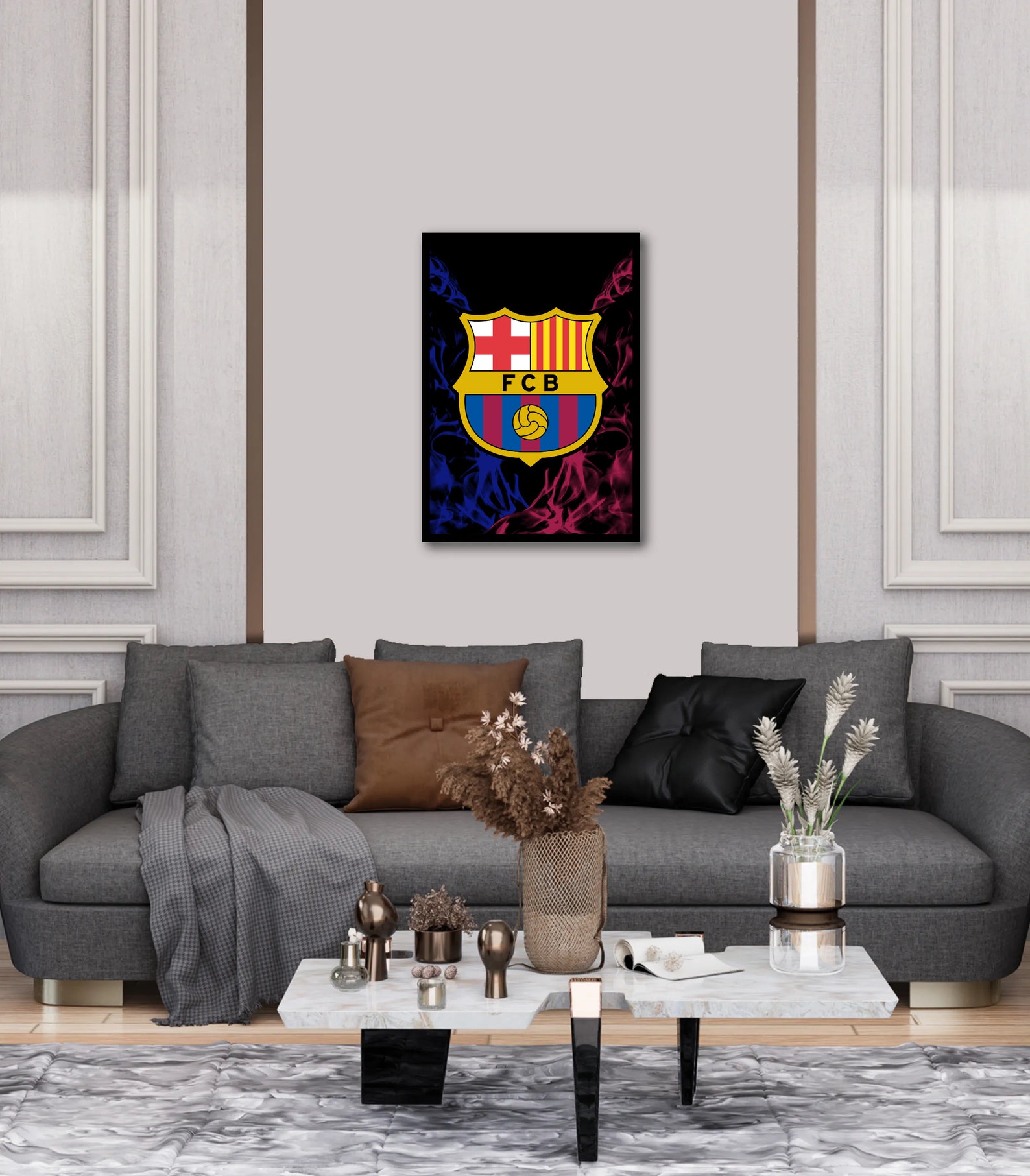 FC Barcelona PNG Decoration FC Barcelona Gifts Barcelona Shield Spain Football Teams Laliga Fc