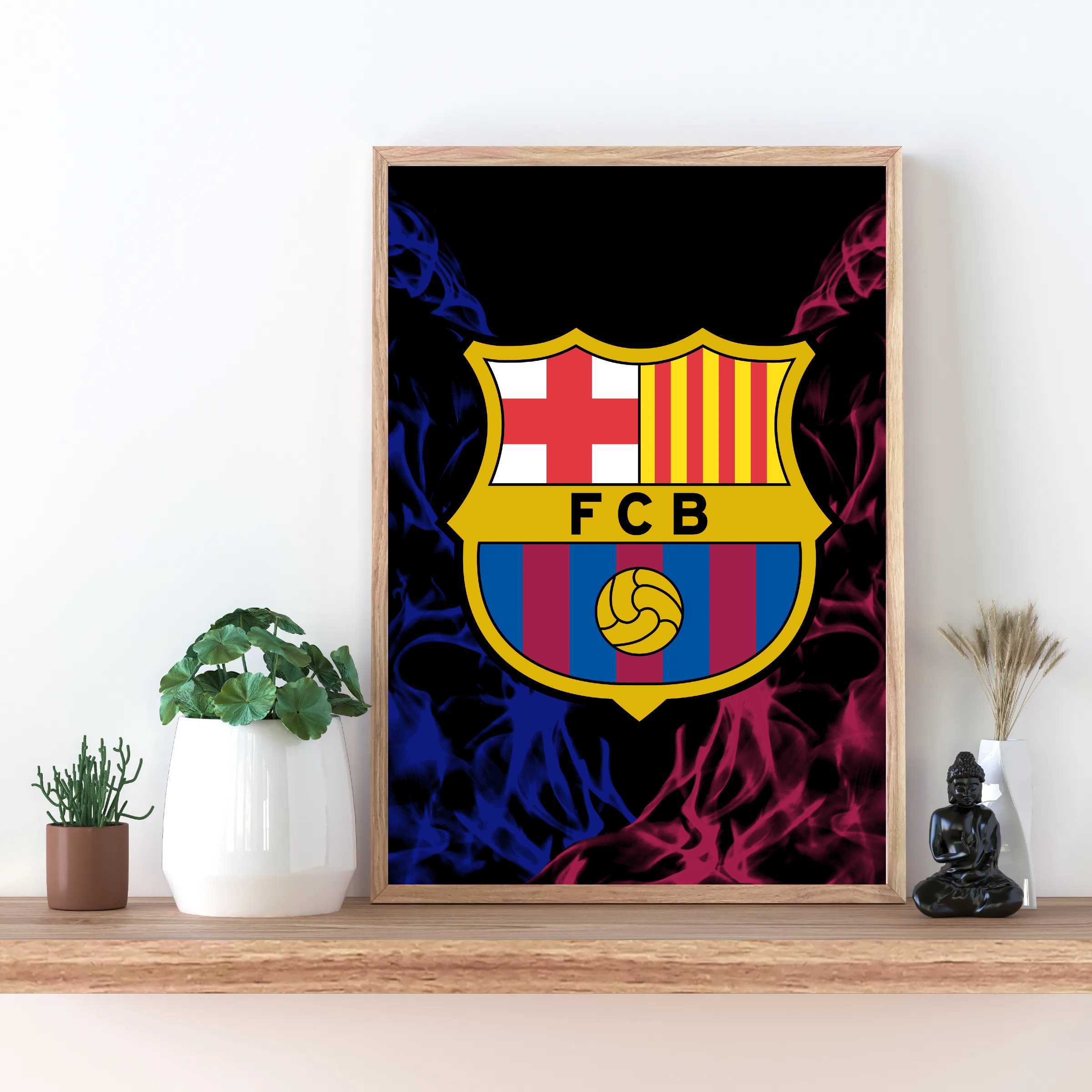 FC Barcelona PNG Decoration FC Barcelona Gifts Barcelona - Etsy
