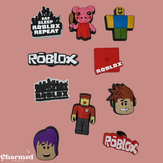 Roblox Croc Charms Jibbitz Roblox Charms Video Game Etsy