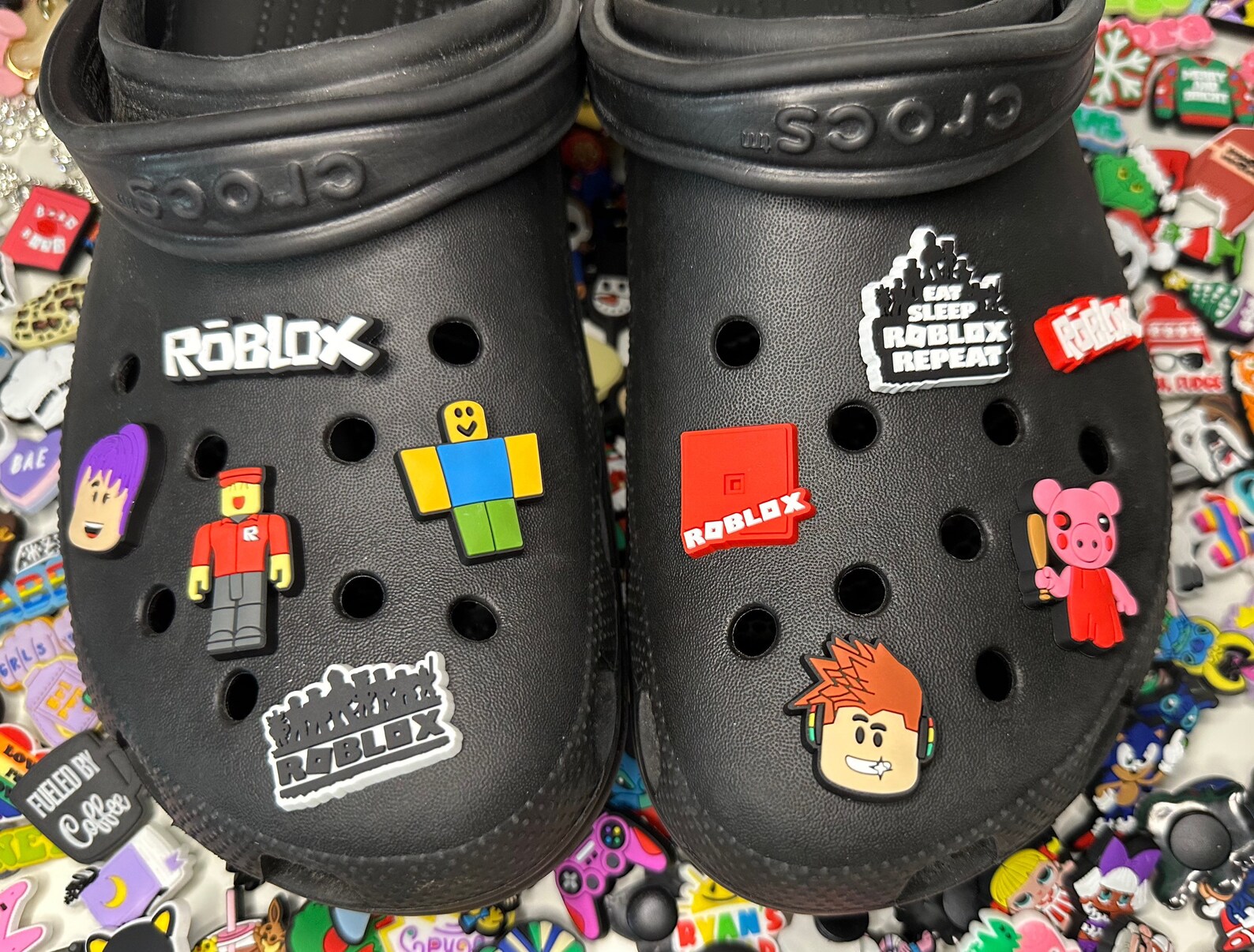 Video Game Croc Charms Jibbitz Roblox Charms Video Game Etsy