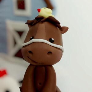 Boerderijset fondant taarttopper afbeelding 5