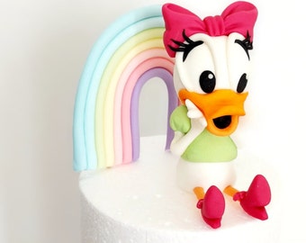 My Daisy eetbare taarttopper van fondant