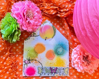 Handmade Decorated Envelopes with Cards | Stationery Art | Pen pal Letter Writing