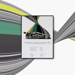 Holden Commodore ZB Car Artwork