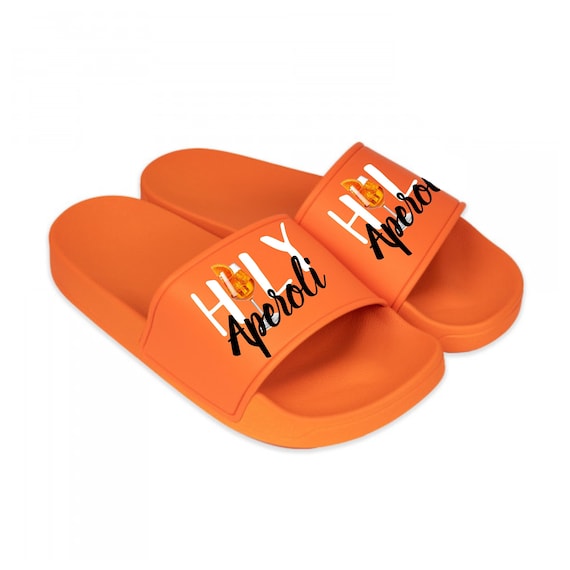 Chanclas Aperol, Holy Aperoli, Aperolettes en color naranja
