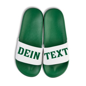 personalisierte Badelatschen, witziges Geschenk mit Wunschtext Bild 4