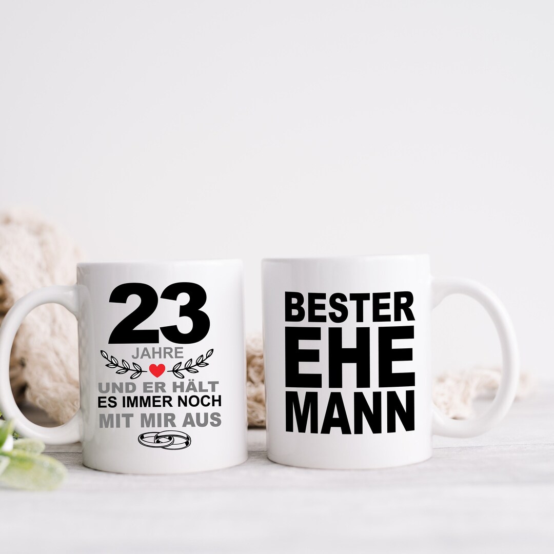 Tasse zum Hochzeitstag lustiger Spruch einzeln oder als Etsy.de