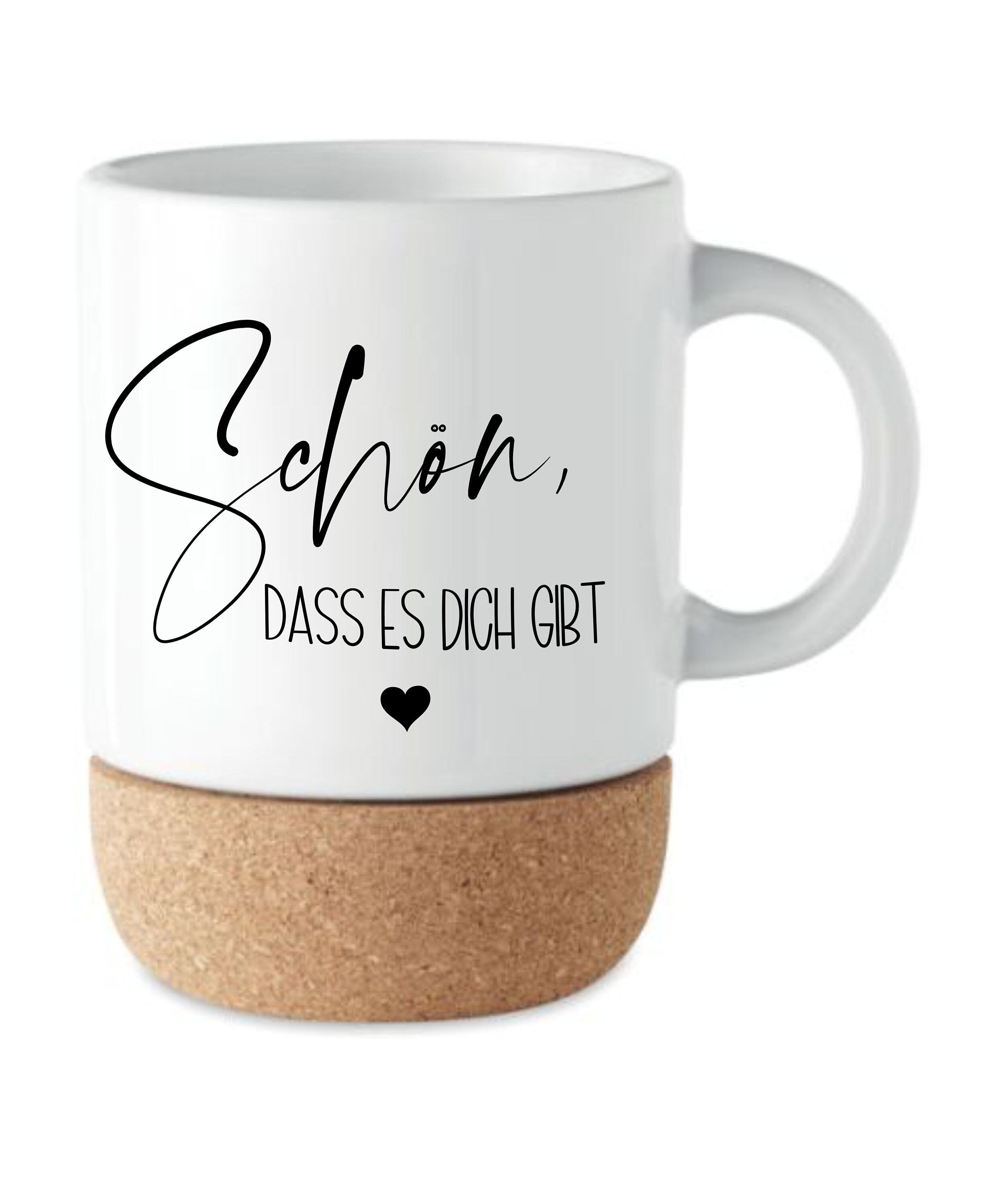 Schön Dass Es Dich Gibt Tasse Tasse schön, dass es dich gibt. Tasse mit Korkboden - Etsy.de