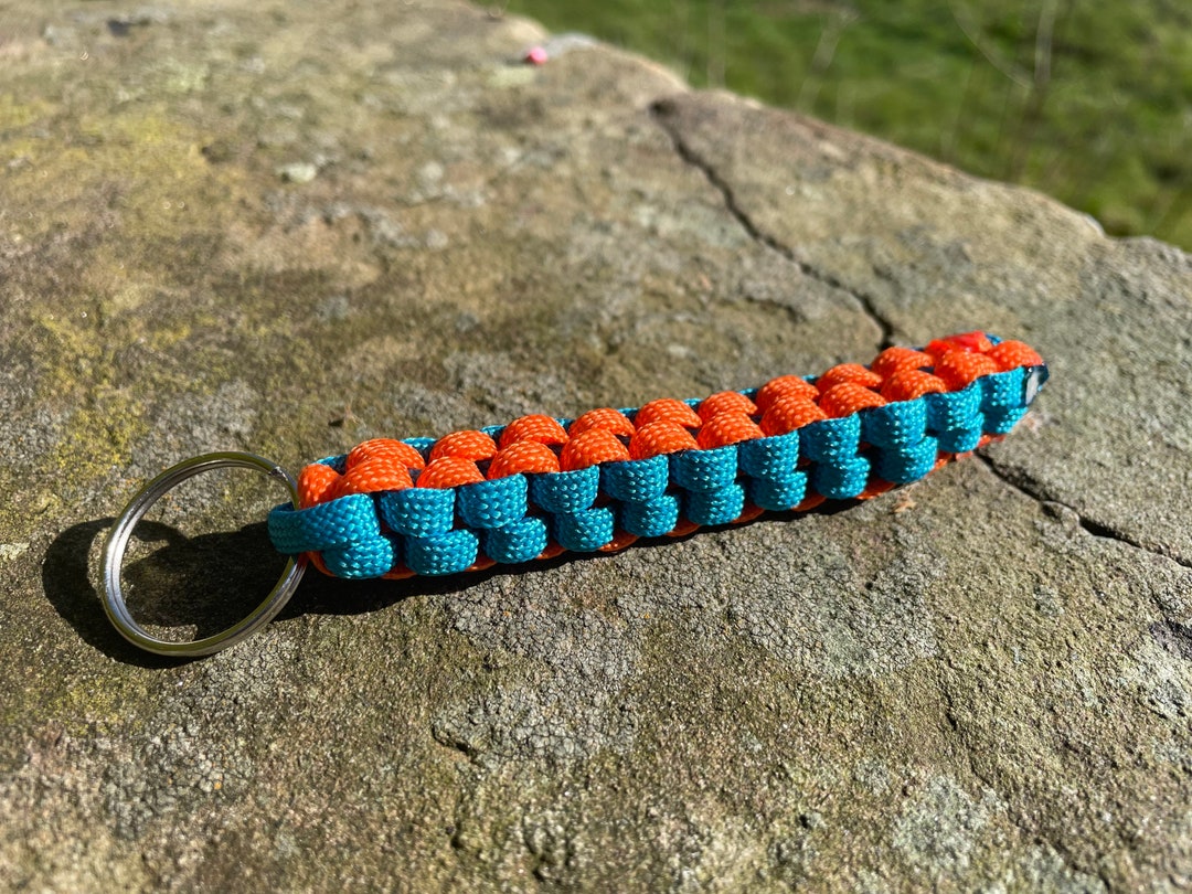 Gulf Racing Paracord Key Chain - Etsy