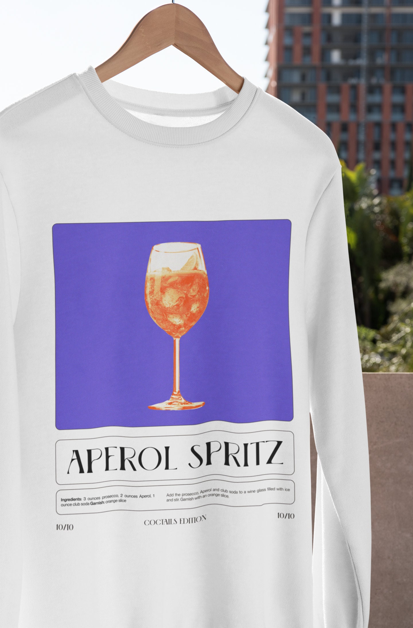 History Of Aperol Spritz Unisex Sweatshirt History Of Aperol Spritz Unisex Sweatshirt