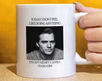 Henry Cavill  Mug /coaster gift for her, Birthday gift, cute gift mug, friend gift,office gift, work mug,  celebrity fan mug, fan merch