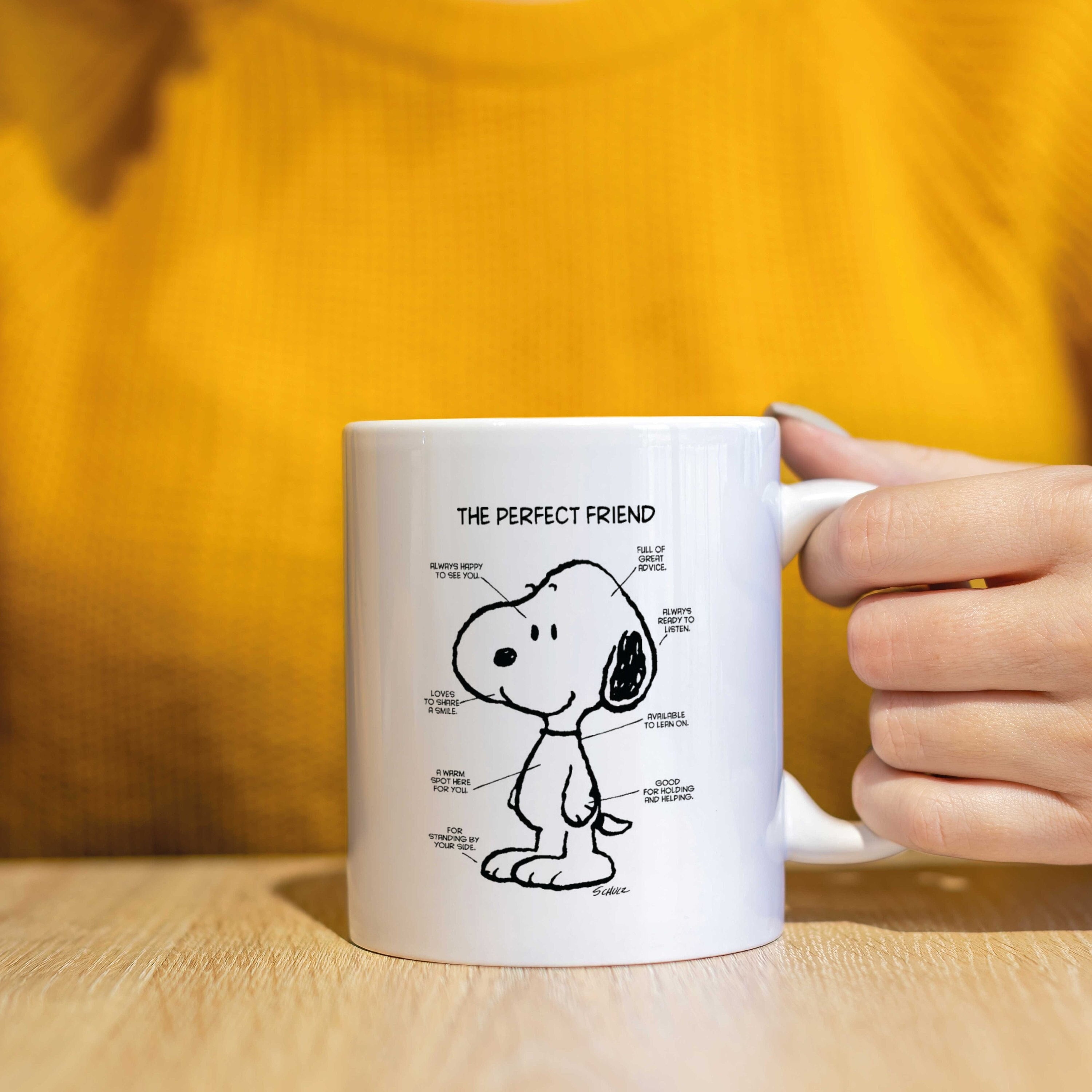 Taza de Snoopy, regalo para ella, regalo de cumpleaños, regalo de