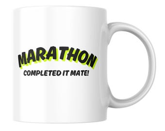 Marathon abgeschlossen It Mate Lustige Laufbecher Geschenk für Läufer CMUG631