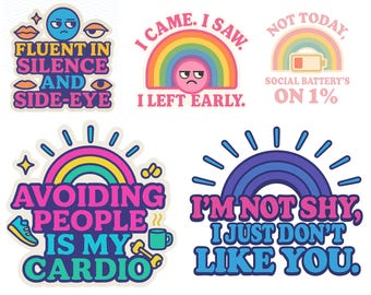 Funny Sarcastic Quote PNG Sublimation Bundle (Digital File)