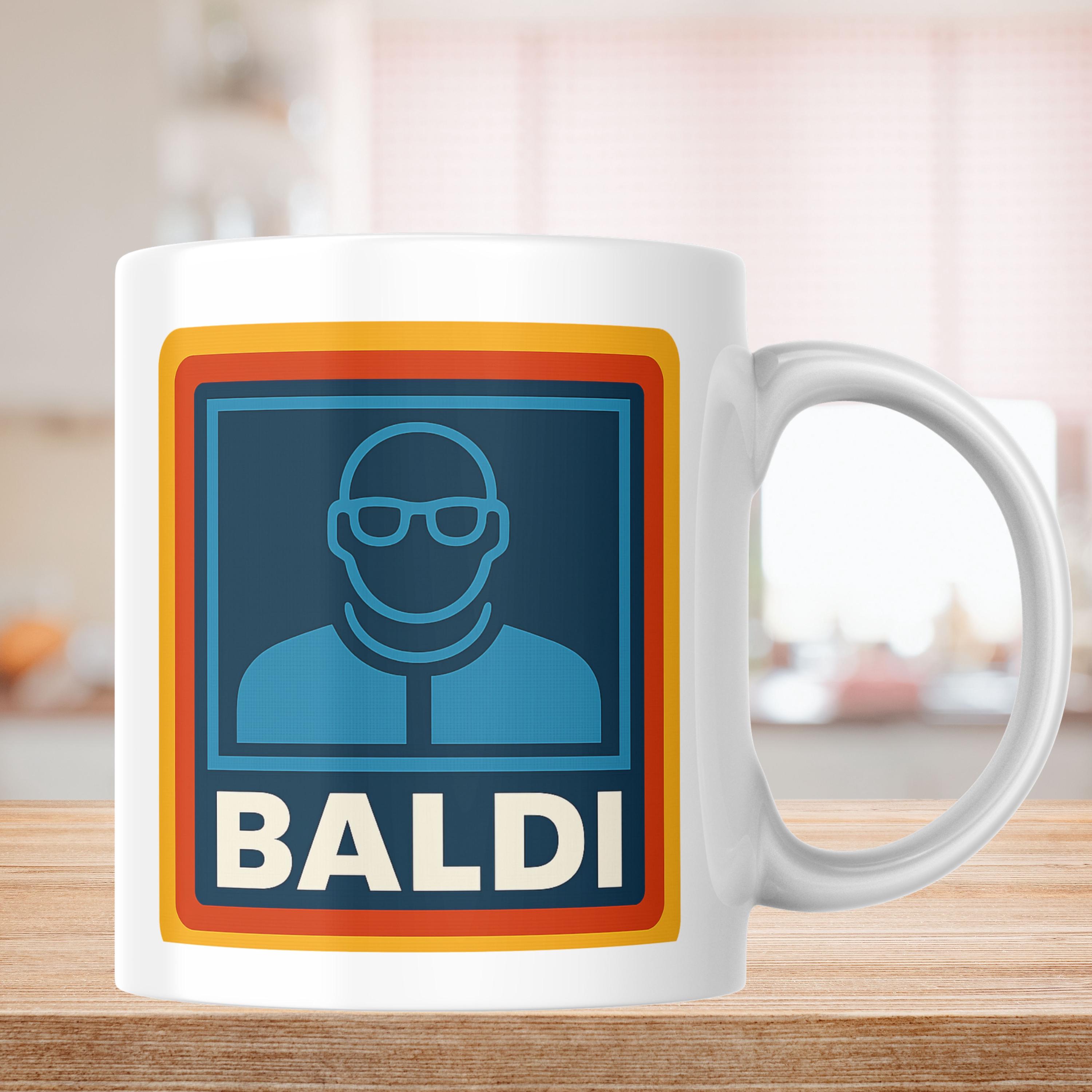 1Pc Baldi Ceramic Coffee Mug, Reusable, Thermal, Novelty Gif - TikTok