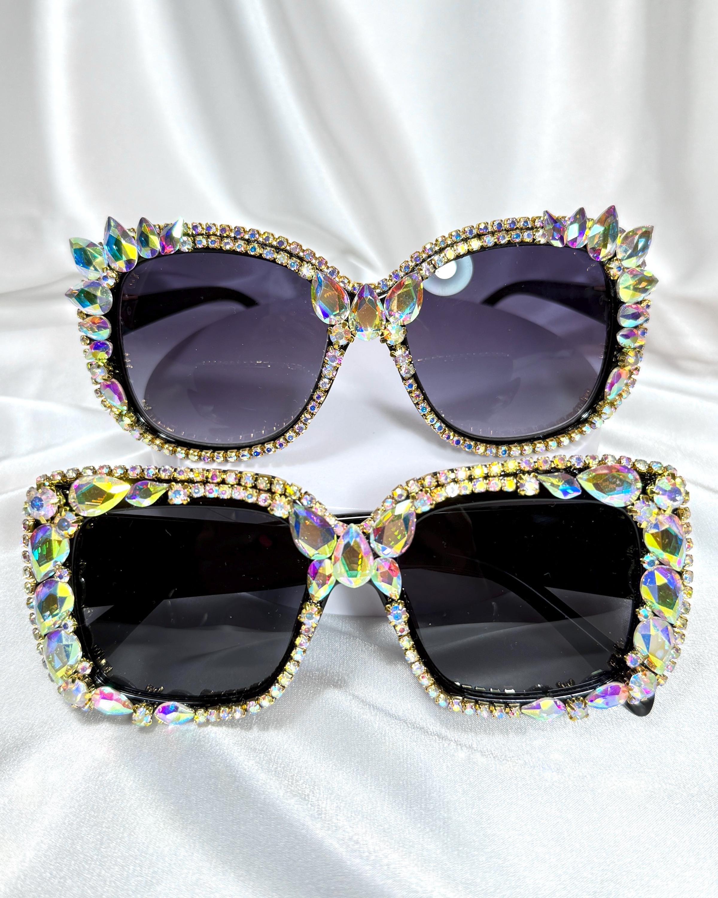 Glam Sunglasses Burning Man, Rave Sunglasses Woman. Festival  display picture 1