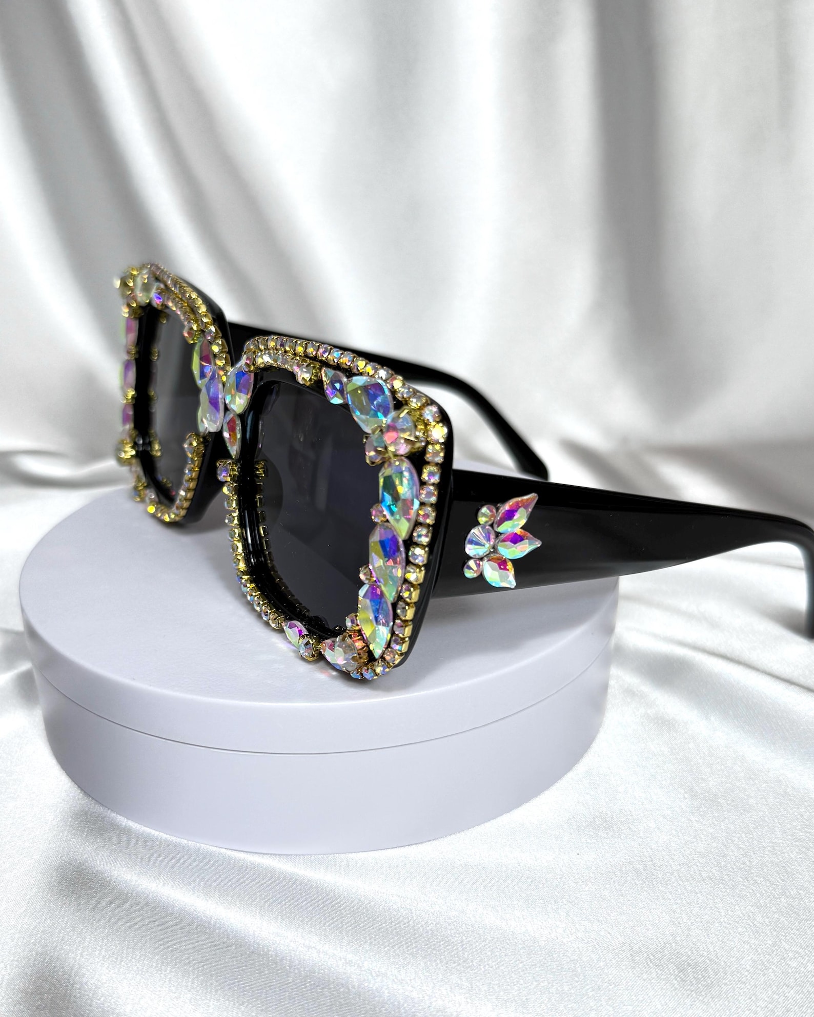 Glam Sunglasses Burning Man, Rave Sunglasses Woman. Festival Glasses ...