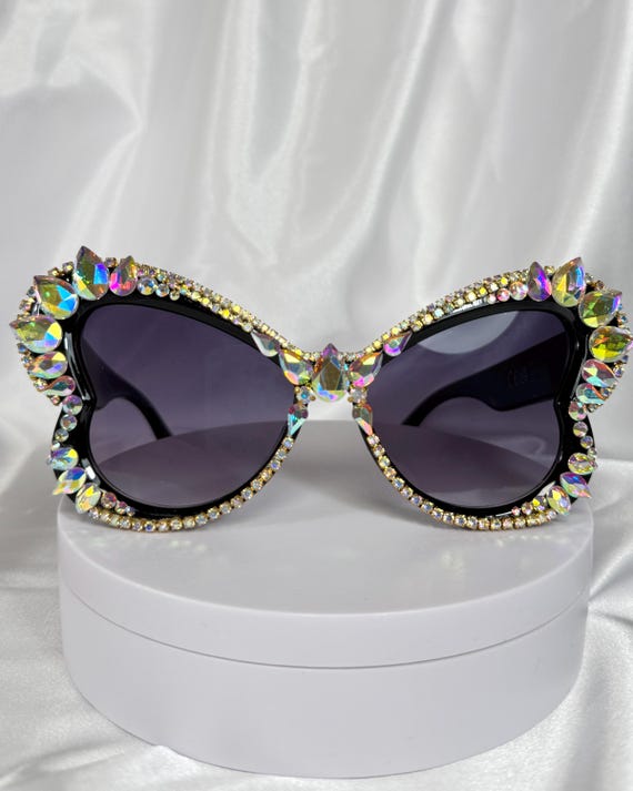 Bling Framed Butterfly Glasses, Photography Butterfly Glasses Frames: A Buying Guide for Women main image 3