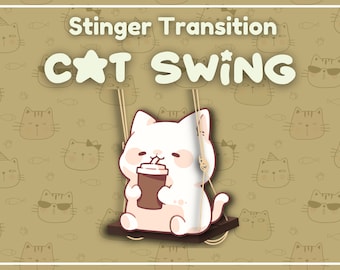 Katzenschaukel Übergang | Kitty Boba, lebhafter Stachel (WEBM)