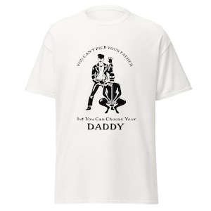 T-Shirt Gay Uomo Pelle Biker Kink Fetish BDSM Orso – Imbracatura Stile Unisex