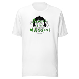 Jungle Is Massive Unisex t-shirt, Jungle Music Drum and Bass shirt, Rave Techno shirt - Dj Drummers gift