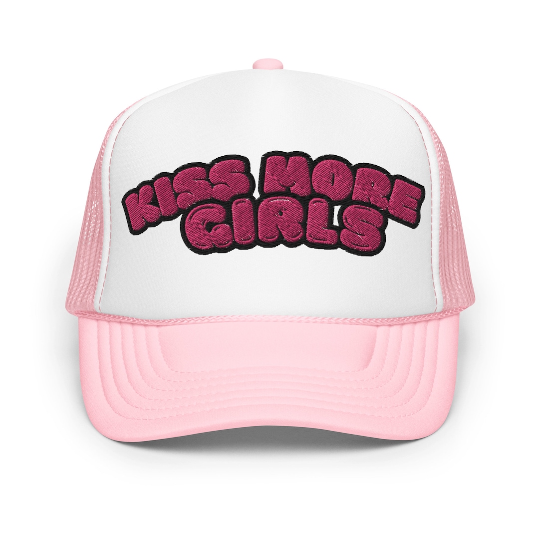 Lesbian Trucker Pride Hat Kist More Girls Embodied Foam Hat Cute lesbian-trucker-pride-hat-kist-more-girls-embodied-foam-hat-cute