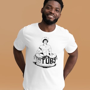 Vintage Gay Cowboy Shirt, Retro Gay Rodeo Tee, Queer Magazine Illustration Pride Clothing, Graphic Tees, Funny Gay Gifts, Yee Haa