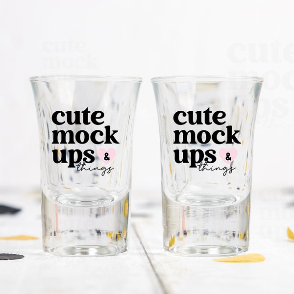 Graduation Mock Up | Shot Glasses JPEG Mockup | Shot Glass Flattened Mock Up | Styled Mock Up Photography