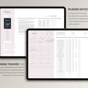 Google Sheets Book Tracker Spreadsheets, Pastel Colors Reading Log ...